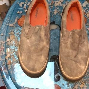Old Navy Boys Canvas Tie Dy Slip Ons Size 4